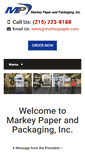 Mobile Screenshot of markeypaper.com